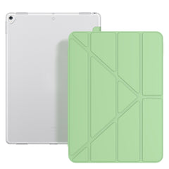 Multi-folding TPU Back Flip Leather Smart Tablet Case for iPad Pro 12.9 inch 2015 / 2017