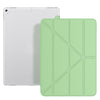 Multi-folding TPU Back Flip Leather Smart Tablet Case for iPad Pro 12.9 inch 2015 / 2017