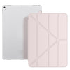 Multi-folding TPU Back Flip Leather Smart Tablet Case for iPad Pro 12.9 inch 2015 / 2017