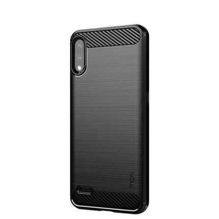MOFI Gentleness Brushed Carbon Fiber Soft TPU Case, For LG K22 / K22 Plus, For LG K42, For LG K52 / K62 / K62+ / Q52 / Q62, For LG K92, For Google Pixel 6A, For Motorola Moto G51  5G