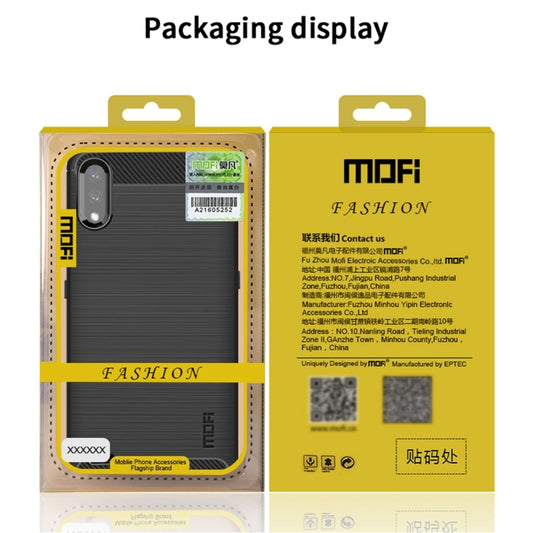 MOFI Gentleness Brushed Carbon Fiber Soft TPU Case, For LG K22 / K22 Plus, For LG K42, For LG K52 / K62 / K62+ / Q52 / Q62, For LG K92, For Google Pixel 6A, For Motorola Moto G51  5G