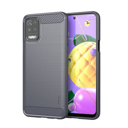 MOFI Gentleness Brushed Carbon Fiber Soft TPU Case, For LG K22 / K22 Plus, For LG K42, For LG K52 / K62 / K62+ / Q52 / Q62, For LG K92, For Google Pixel 6A, For Motorola Moto G51  5G