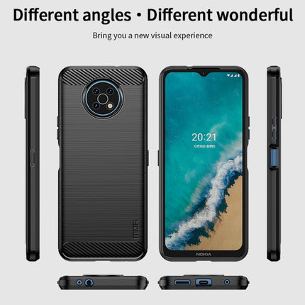MOFI Gentleness Brushed Carbon Fiber Soft TPU Case, For Nokia G50, For Samsung Galaxy A53 5G, For Sony Xperia Pro-I, For OnePlus 10 Pro 5G, For OnePlus Nord CE 5G