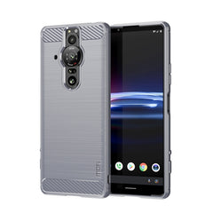 MOFI Gentleness Brushed Carbon Fiber Soft TPU Case, For Nokia G50, For Samsung Galaxy A53 5G, For Sony Xperia Pro-I, For OnePlus 10 Pro 5G, For OnePlus Nord CE 5G