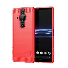 MOFI Gentleness Brushed Carbon Fiber Soft TPU Case, For Nokia G50, For Samsung Galaxy A53 5G, For Sony Xperia Pro-I, For OnePlus 10 Pro 5G, For OnePlus Nord CE 5G