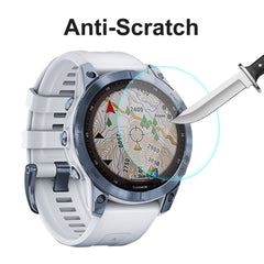 For Garmin Fenix 7 ENKAY 0.2mm 9H Tempered Glass Screen Protector Watch Film, 1 PC, 2 PCS, 5 PCS, 10 PCS