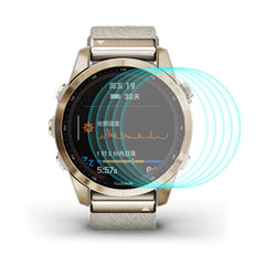 For Garmin Fenix 7S ENKAY 0.2mm 9H Tempered Glass Screen Protector Watch Film, 1 PC, 2 PCS, 5 PCS, 10 PCS