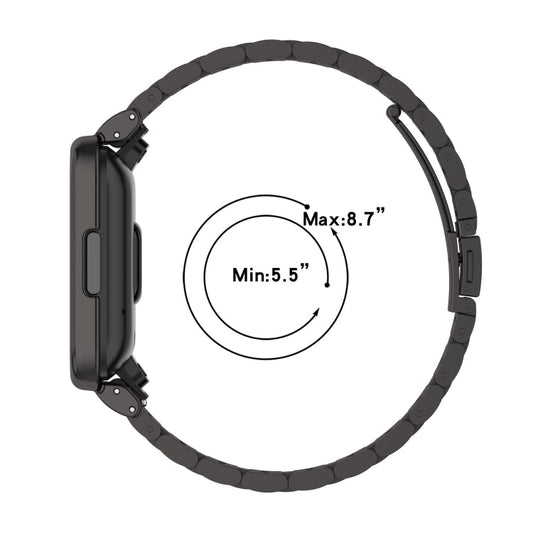 2 in 1 Three-bead Metal Strap with Watch Frame, For Xiaomi Redmi Watch 2, For Xiaomi Redmi Watch2 Lite International Version