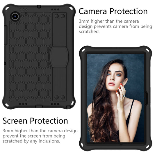 Honeycomb EVA+PC Tablet Case with Strap, For Galaxy Tab A8 10.5 2021 X200/X205