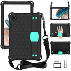 For Galaxy Tab A8 10.5 2021 X200/X205 / Black+Mint Green