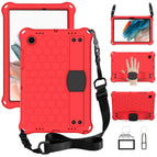 For Galaxy Tab A8 10.5 2021 X200/X205 / Red +Black