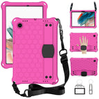 For Galaxy Tab A8 10.5 2021 X200/X205 / Rose Red+Black