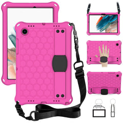 Honeycomb EVA+PC Tablet Case with Strap, For Galaxy Tab A8 10.5 2021 X200/X205