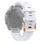 For Garmin Fenix 7S / White