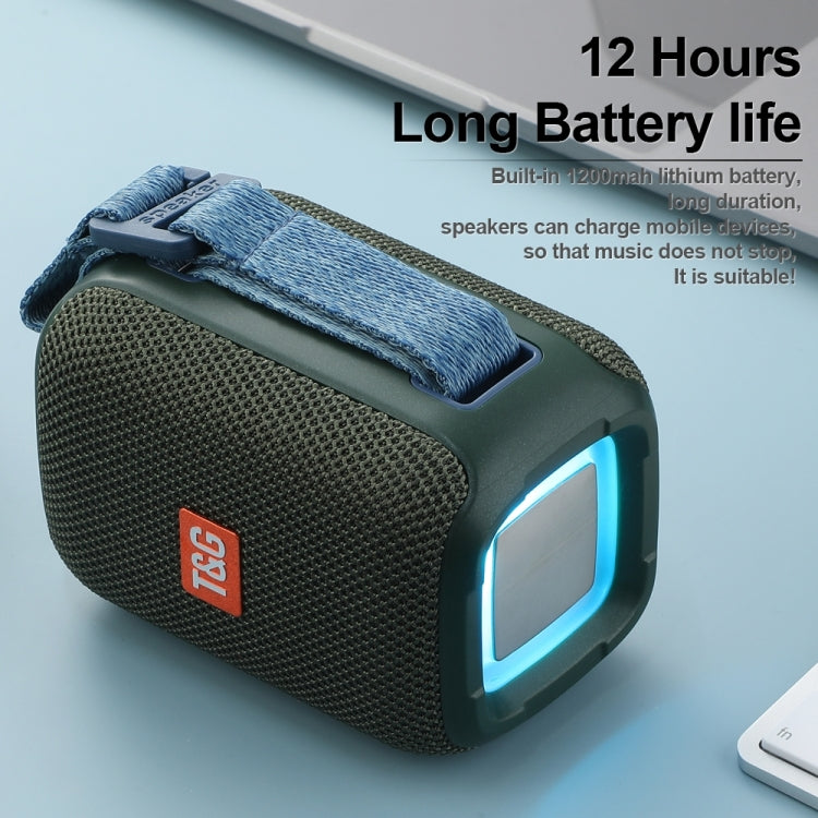 T&G TG339 RGB Light 5W Waterproof Portable Bluetooth Speaker