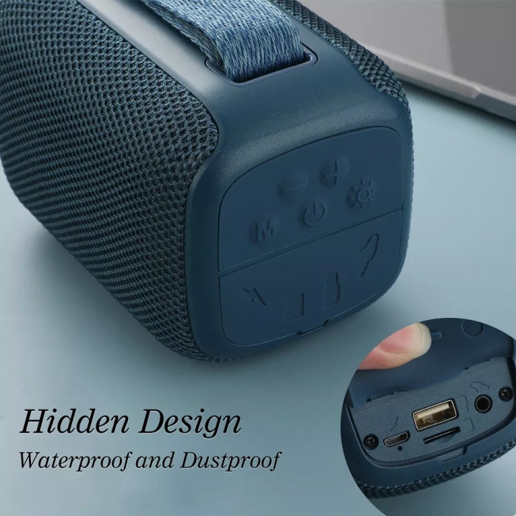 T&G TG339 RGB Light 5W Waterproof Portable Bluetooth Speaker