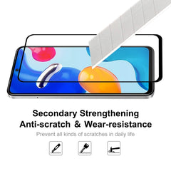 For Redmi Note 11S 4G ENKAY Full Glue 0.26mm 9H 2.5D Tempered Glass Full Film