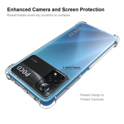 ENKAY Clear TPU Shockproof Case, For Xiaomi Poco X4 Pro 5G, For Xiaomi Redmi 10C Global / Redmi 10 India, For Xiaomi Redmi K40S, For Xiaomi Redmi K50 Gaming, For Xiaomi Redmi K50 / K50 Pro, For Xiaomi Redmi Note 11 Pro 5G China�������������������������...