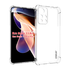 ENKAY Clear TPU Shockproof Case, For Xiaomi Poco X4 Pro 5G, For Xiaomi Redmi 10C Global / Redmi 10 India, For Xiaomi Redmi K40S, For Xiaomi Redmi K50 Gaming, For Xiaomi Redmi K50 / K50 Pro, For Xiaomi Redmi Note 11 Pro 5G China�������������������������...