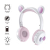 AEC BK7 Cute Bear Children Wireless Bluetooth Headset with LED Light