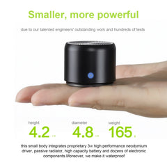 EWA A106Pro IPX7 Waterproof Mini Portable Bluetooth Metal Speaker