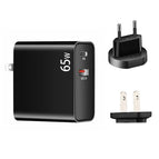 EU Plug / US Plug / Black