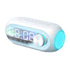 AEC S8 Alarm Clock Bluetooth Speakers with LED Light Support TF / FM, S8