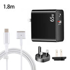 MagSafe 2 / T Cable, UK Plug / US Plug / Black