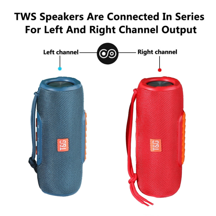 T&G TG341 TWS Portable Wireless Bluetooth HiFi Speaker