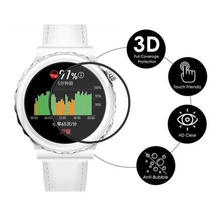For Huawei Watch GT 3 Pro 43mm ENKAY 3D Full Coverage Soft PC Edge + PMMA HD Screen Watch Film, For Huawei Watch GT 3 Pro 43mm (1 PC), For Huawei Watch GT 3 Pro 43mm (2 PCS), For Huawei Watch GT 3 Pro 43mm (5 PCS), For Huawei Watch GT 3 Pro 43mm (10 PCS)