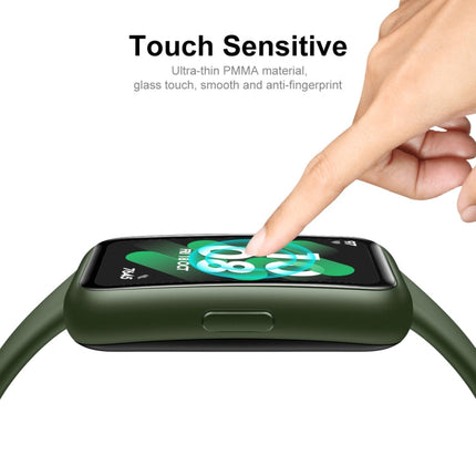 For Huawei Band 7/6 / Honor Band 6 ENKAY 3D Full Coverage Soft PC Edge + PMMA HD Screen Watch Film, 1 PC, 2 PCS, 5 PCS, 10 PCS