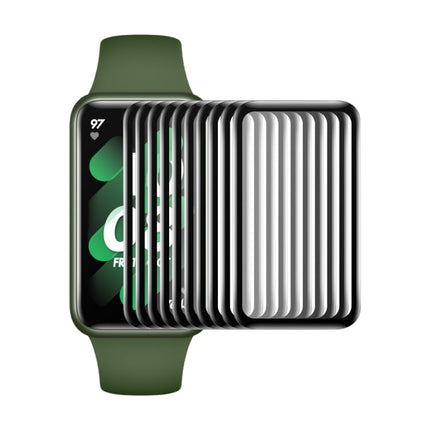 For Huawei Band 7/6 / Honor Band 6 ENKAY 3D Full Coverage Soft PC Edge + PMMA HD Screen Watch Film, 1 PC, 2 PCS, 5 PCS, 10 PCS