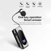 K55 Retractable Cable BT5.2 Smart In-ear Single Sports Earphone