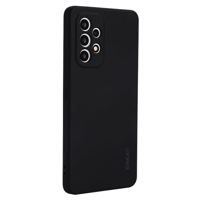 For Samsung Galaxy A53 5G ENKAY Liquid Silicone Soft Shockproof Phone Case, For Samsung Galaxy A53 5G