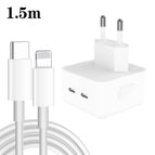 EU Plug + 1.5m 8 Pin Cable