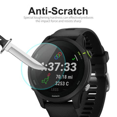 For Garmin Forerunner 255 ENKAY 0.2mm 9H Tempered Glass Screen Protector Watch Film, 1 PC, 2 PCS, 5 PCS, 10 PCS