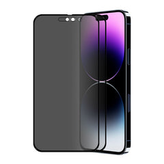 ENKAY 28 Degree Anti-peeping Tempered Glass Film for iPhone 14 Pro, For iPhone 14 Pro (1 PC), For iPhone 14 Pro (2 PCS), For iPhone 14 Pro (5 PCS)
