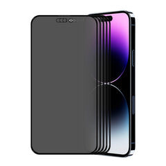 ENKAY 28 Degree Anti-peeping Tempered Glass Film for iPhone 14 Pro, For iPhone 14 Pro (1 PC), For iPhone 14 Pro (2 PCS), For iPhone 14 Pro (5 PCS)