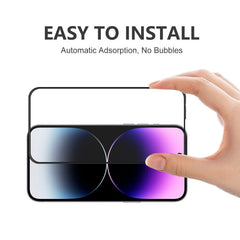 ENKAY Full Glue Tempered Glass Anti-fall Full Film for iPhone 14 Pro, For iPhone 14 Pro (1 PC), For iPhone 14 Pro (2 PCS), For iPhone 14 Pro (5 PCS)