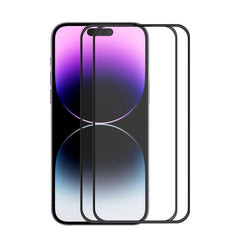 ENKAY Full Glue Tempered Glass Anti-fall Full Film for iPhone 14 Pro, For iPhone 14 Pro (1 PC), For iPhone 14 Pro (2 PCS), For iPhone 14 Pro (5 PCS)
