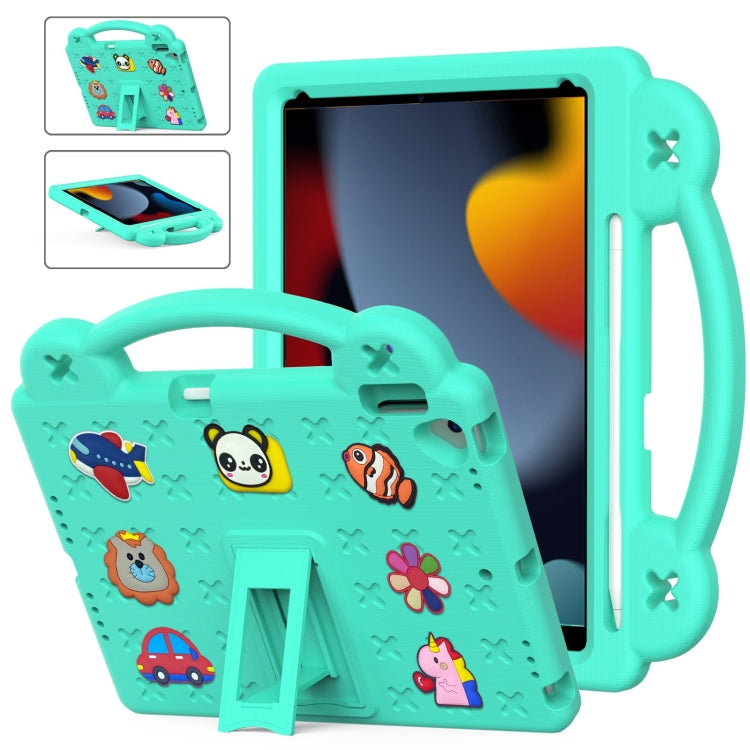 Handle Kickstand Children EVA Shockproof Tablet Case, For iPad 10.2 2021 / 2020 / 2019, For iPad Air 2019 10.5 / Pro 10.5 2017