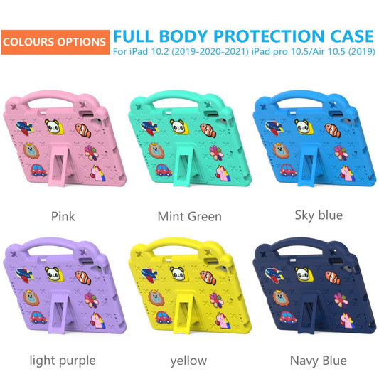 Handle Kickstand Children EVA Shockproof Tablet Case, For iPad 10.2 2021 / 2020 / 2019, For iPad Air 2019 10.5 / Pro 10.5 2017