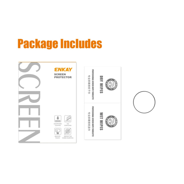 For Samsung Galaxy Watch5 Pro 45mm ENKAY 3D Full Coverage HD Screen Protector Film, 1 PCS, 2 PCS, 5 PCS, 10 PCS