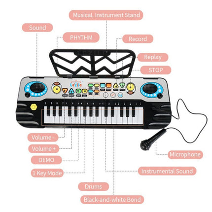 MoFun 3202 32 Keys Electronic Keyboard Children Piano, 3202