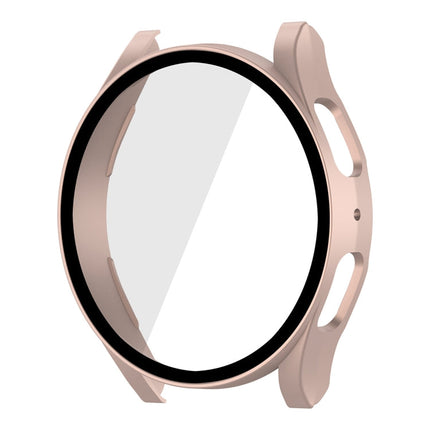 For Samsung Galaxy Watch5 44mm ENKAY Hat-Prince Full Coverage PC Frame + 9H Tempered Glass Case