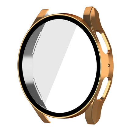 For Samsung Galaxy Watch5 44mm ENKAY Hat-Prince Full Coverage PC Frame + 9H Tempered Glass Case