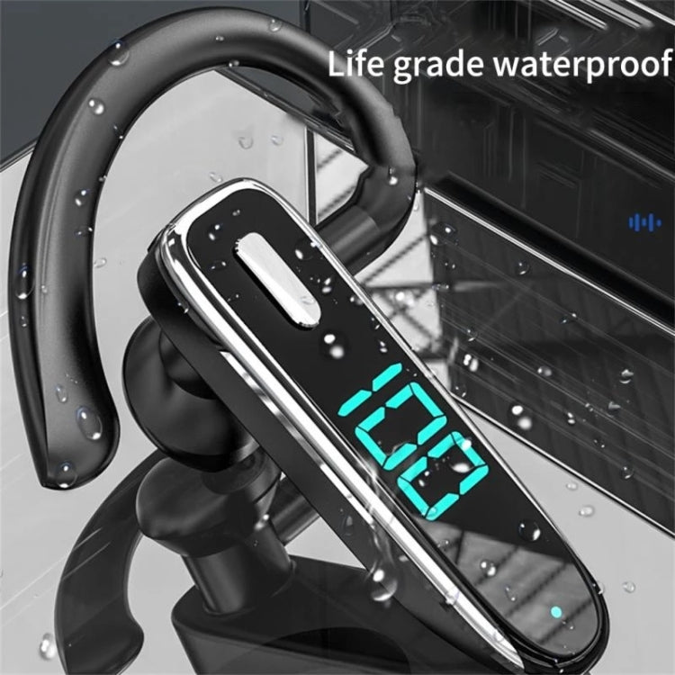 K50 Bluetooth-compatible 5.3 Business Ear-hook Earphone with Mic