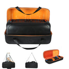 For JBL Partybox On-The-Go with Microphone Bag / Black + Orange