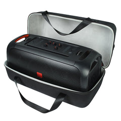 For JBL Partybox On-The-Go Shockproof Hard EVA Storage Bag Carrying Box with Microphone Bag, For JBL Partybox On-The-Go with Microphone Bag