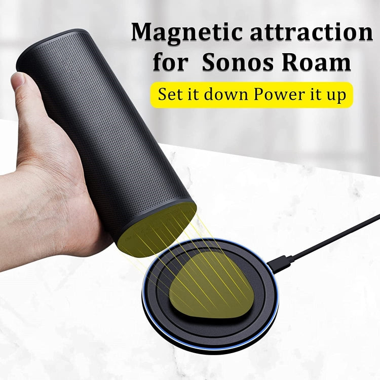 For Sonos Roam Bluetooth Speaker Magnetic Wireless Charger Charging Dock, For Sonos Roam